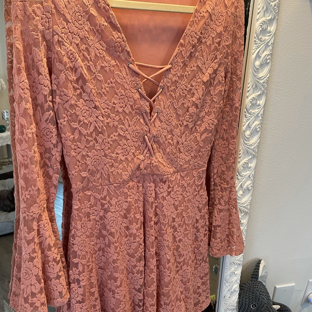 Lace style A line Dress